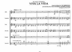 Viva La Vida - Schlagzeugensemble