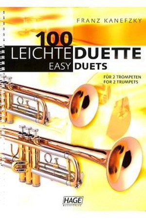 100 leichte Duette für 2 Trompeten in B