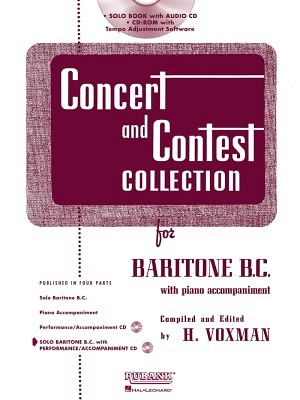 Concert and Contest Collection - SET - Euphonium in C (B.C.) Solo & Audio Online