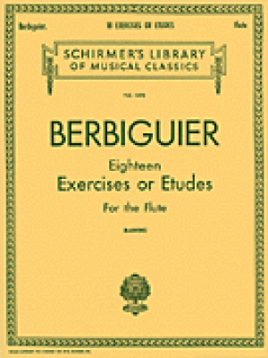 Eighteen Exercises or Etudes - Flöte