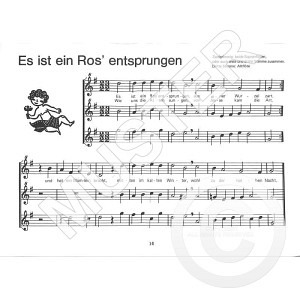 Weihnachtsliederfibel für 2 Sopranblockflöten