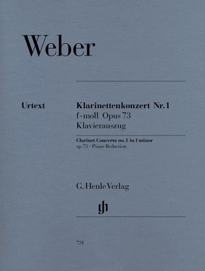 Konzert 1 F-Moll, op. 73 - Klarinette & Klavier