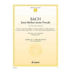 Jesus bleibet meine Freude - Horn in F & Klavier