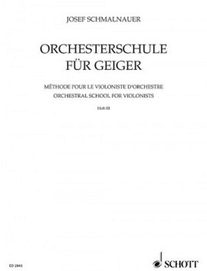 Orchesterschule für Geiger - Band 3