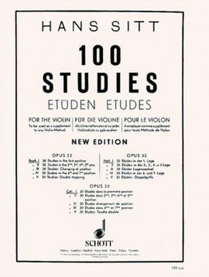 100 Etüden - Heft 1