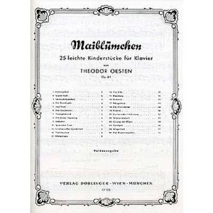 Maiblümchen, op. 61 - Klavier