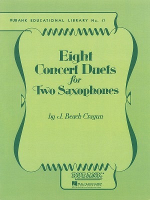 Eight Concert Duets for Two Saxophones