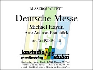 Deutsche Messe - Quartettbesetzung