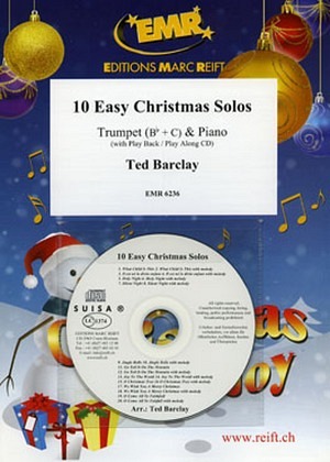 10 Easy Christmas Solos - Trompete & Klavier
