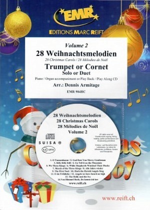 28 Weihnachtsmelodien, Vol. 2 - Trompete B & C/CD