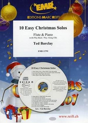 10 Easy Christmas Solos - Flöte & Klavier