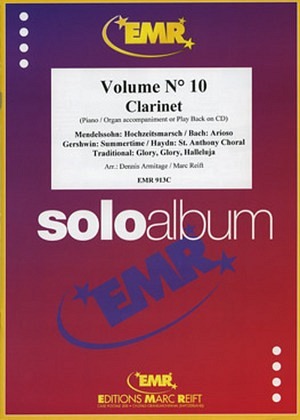 Volume No. 10 - Klarinette & Klavier (Orgel)