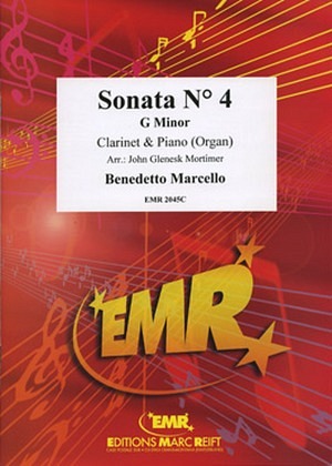 Sonata No. 4 (G Minor) - Klarinette & Klavier (Orgel)