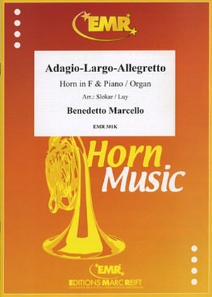 Adagio-Largo-Allegretto - Horn in F & Klavier (Orgel)