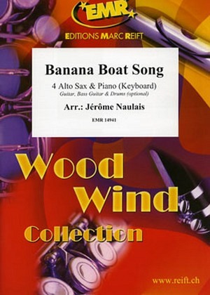 Banana Boat Song - 4 Altsaxophone & Klavier