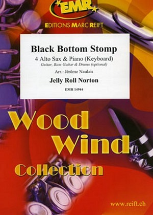 Black Bottom Stomp - 4 Altsaxophone & Klavier