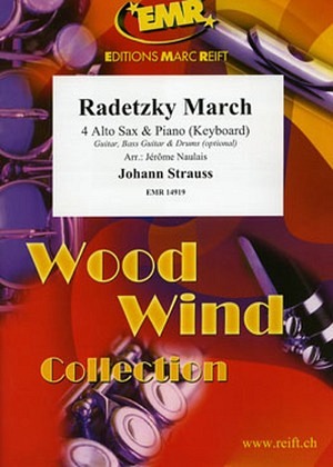 Radetzky March - 4 Altsaxophone & Klavier