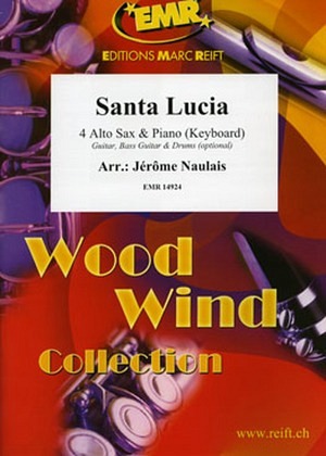 Santa Lucia - 4 Altsaxophone & Klavier