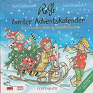 Rolfs bunter Adventskalender (Buch + CD)