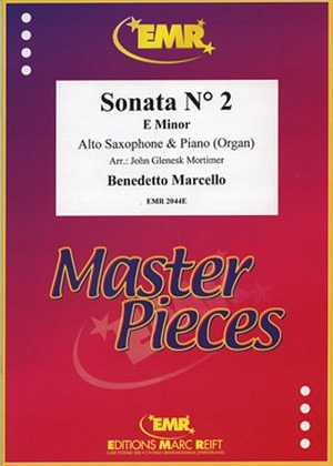 Sonata No. 2 (E Minor) - Altsaxophon & Klavier (Orgel)