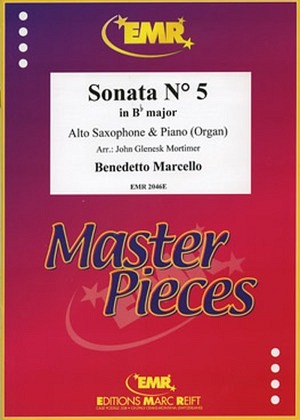Sonata No. 5 (B Major) - Altsaxophon & Klavier (Orgel)