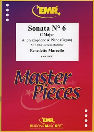 Sonata No. 6 (G Major) - Altsaxophon & Klavier (Orgel)