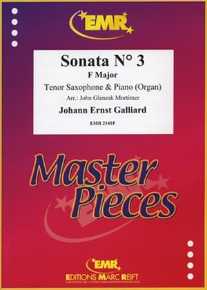 Sonata No. 3 (F Major) - Tenorsaxophon & Klavier (Orgel)