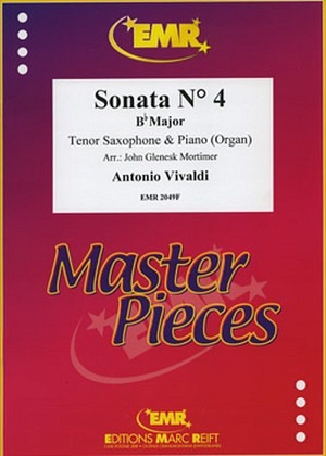 Sonata No. 4 (B Major) - Tenorsaxophon & Klavier