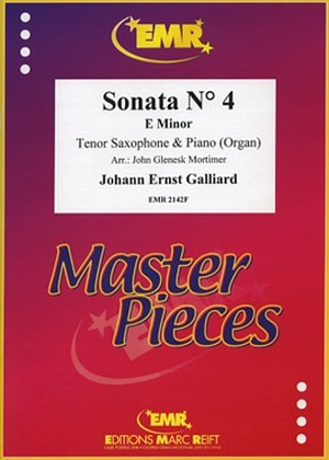 Sonata No. 4 (E Minor) - Tenorsaxophon & Klavier (Orgel)