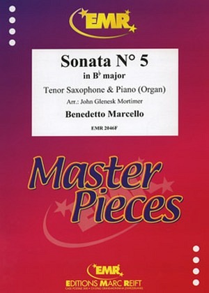 Sonata No. 5 (B major) - Tenorsaxophon & Klavier (Orgel)