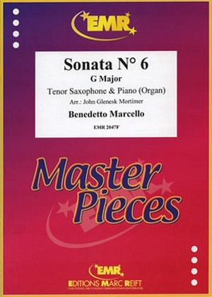 Sonata No. 6 (G Major) - Tenorsaxophon & Klavier (Orgel)
