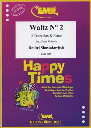 Waltz No. 2 - 2 Tenorsaxophone & Klavier
