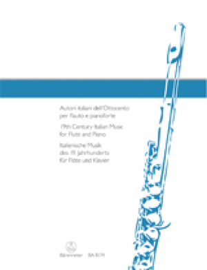 Italienische Music des 19. Jahrhunderts für Flöte und Klavier