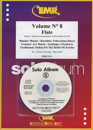 Volume No. 8 - Flöte & Playback-CD