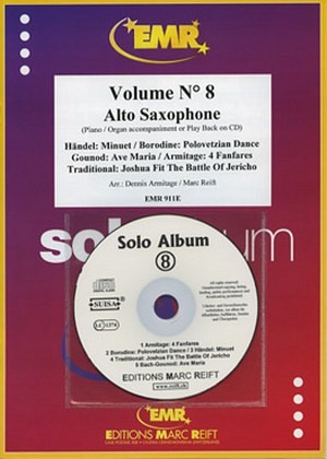 Volume No. 8 - Altsaxophon & Klavier (Orgel)