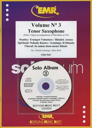 Volume No. 3 - Tenorsaxophon & Klavier (Orgel)