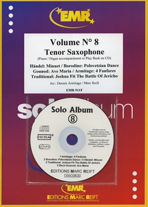 Volume No. 8 - Tenorsaxophon & Klavier (Orgel)