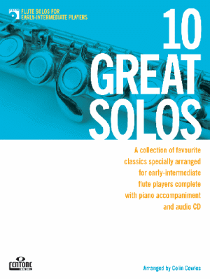 10 Great Solos - Flöte & Klavier/CD