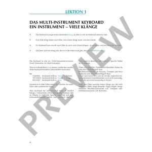 Keyboard spielen - mein schönstes Hobby 1