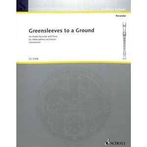 Greensleeves to a Ground - Altblockflöte & Klavier