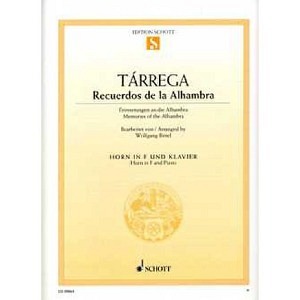 Recuerdos de la Alhambra - Horn in F & Klavier