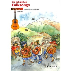 Die schönsten Folksongs - 1-2 Gitarren (ohne CD)