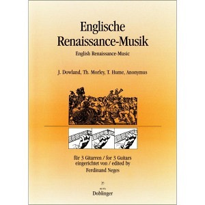 Englische Renaissance-Musik (3 Gitarren)