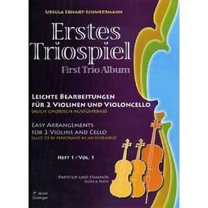 Erstes Triospiel (2 Violinen & Violoncello)