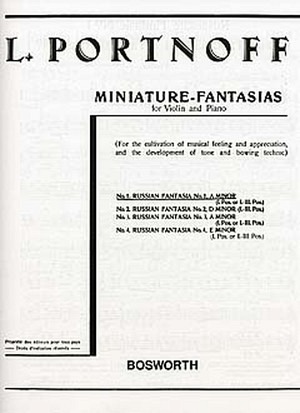 Russian Fantasie Nr. 1 A-Moll