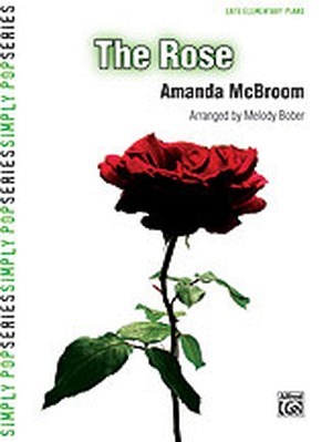 The Rose - Klavier