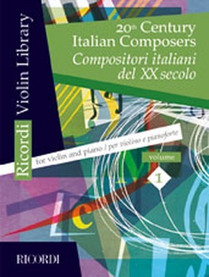 20th Century Italian Composers (Anthology I) - Violine & Klavier