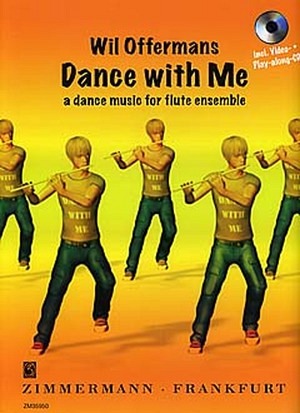 Dance with Me - a dance music for flute ensemble
