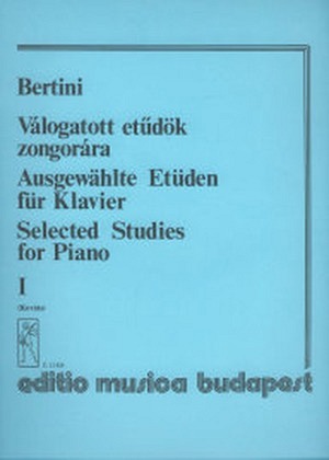 Ausgewählte Etüden für Klavier - Band 1