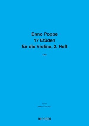 17 Etüden für die Violine, 2. Heft
